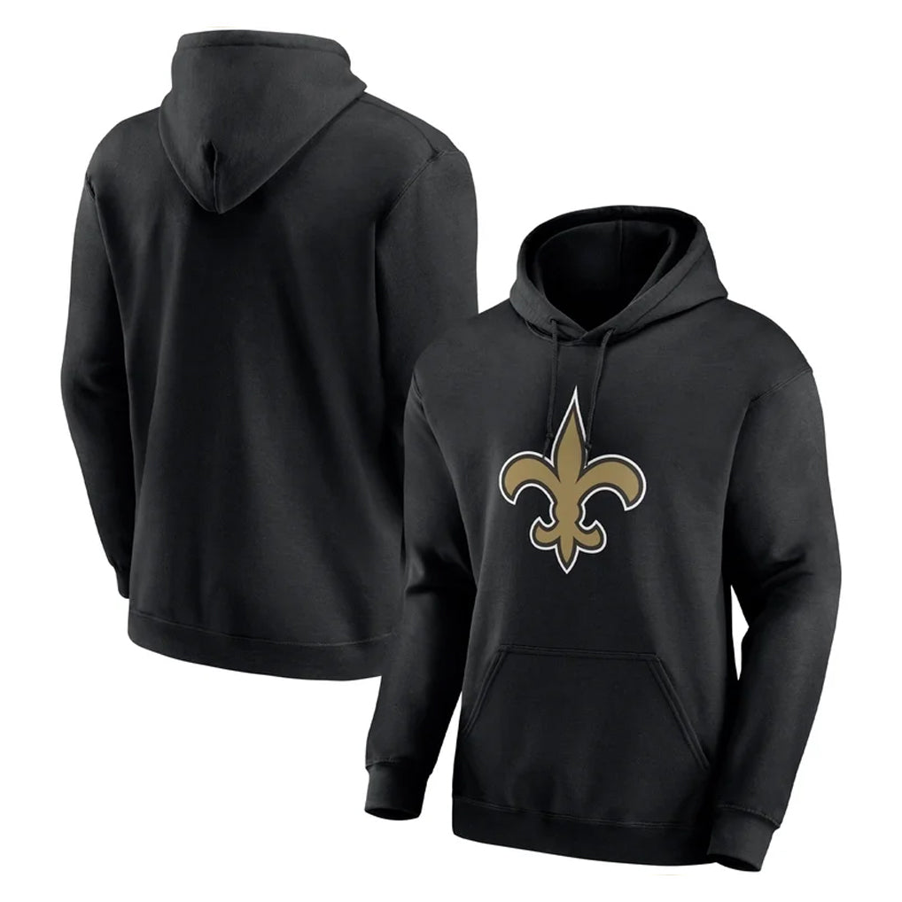 Parkc NO.Saints Black Pullover Hoodies Limited Blank Player Stitched Jerseys