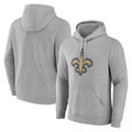 Parkc NO.Saints Gray LOGO Pullover Hoodies Limited Blank Player Stitched Jerseys