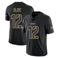 Parkc NO.Saints #12 Chris Olave Player Black Impact Limited Home Game Stitched Jerseys