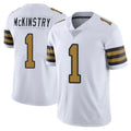 Parkc NO.Saints #1 Kool-Aid McKinstry Player White Limited Color Rush Home Game Stitched Jerseys
