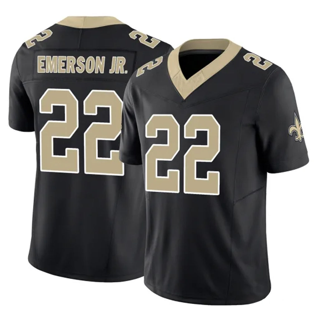 Parkc NO.Saints #22 Martin Emerson Jr. Player Black Limited Vapor F.U.S.E. Home Game Stitched Jerseys