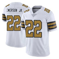 Parkc NO.Saints #22 Martin Emerson Jr. Player White Limited Color Rush Home Game Stitched Jerseys