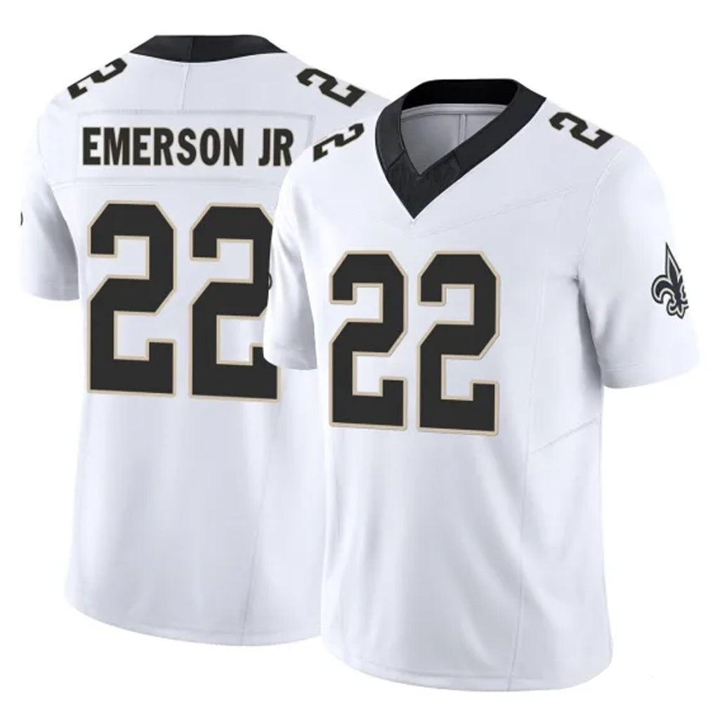 Parkc NO.Saints #22 Martin Emerson Jr. Player White Limited Vapor F.U.S.E. Home Game Stitched Jerseys