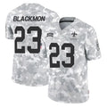 Parkc NO.Saints #23 Julian Blackmon Player Arctic Camo Salute To Service Limited Game Stitched Jerseys