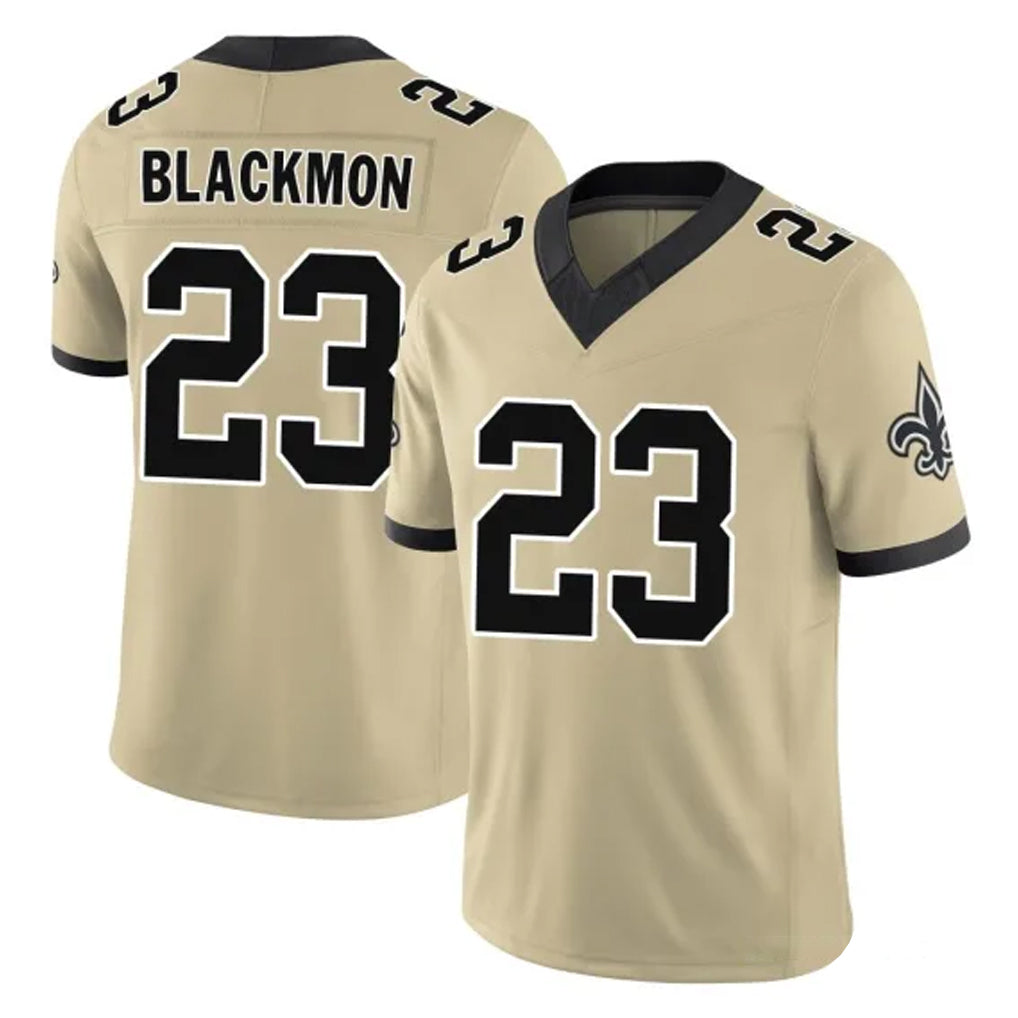 Parkc NO.Saints #23 Julian Blackmon Player Gold Limited Vapor F.U.S.E. Home Game Stitched Jerseys