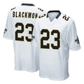 Parkc NO.Saints #23 Julian Blackmon Player White Home Game Stitched Jerseys
