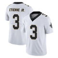Parkc NO.Saints #3 Travis Etienne Jr. Player White Limited Vapor Untouchable Home Game Stitched Jerseys