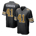 Parkc NO.Saints #41 Alvin Kamara Player Black Alternate Home Game Stitched Jerseys