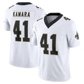 Parkc NO.Saints #41 Alvin Kamara Player White Limited Vapor F.U.S.E. Home Game Stitched Jerseys