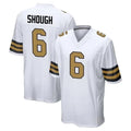 Parkc NO.Saints #6 Tyler Shough Player White Alternate Home Game Stitched Jerseys