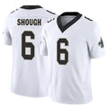 Parkc NO.Saints #6 Tyler Shough Player White Limited Vapor F.U.S.E. Home Game Stitched Jerseys