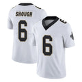 Parkc NO.Saints #6 Tyler Shough Player White Limited Vapor Untouchable Home Game Stitched Jerseys