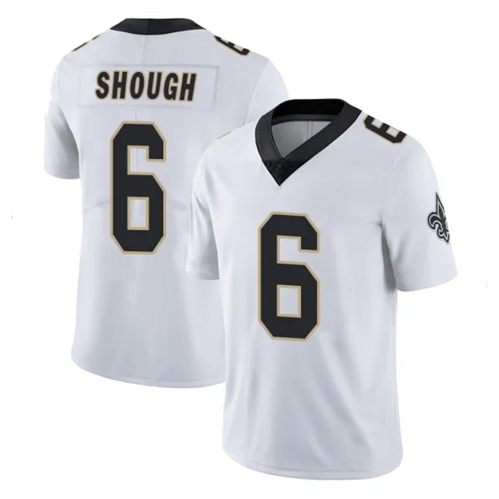 Parkc NO.Saints #6 Tyler Shough Player White Limited Vapor Untouchable Home Game Stitched Jerseys