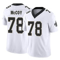 Parkc NO.Saints #78 Erik McCoy Player White Limited Vapor F.U.S.E. Home Game Stitched Jerseys