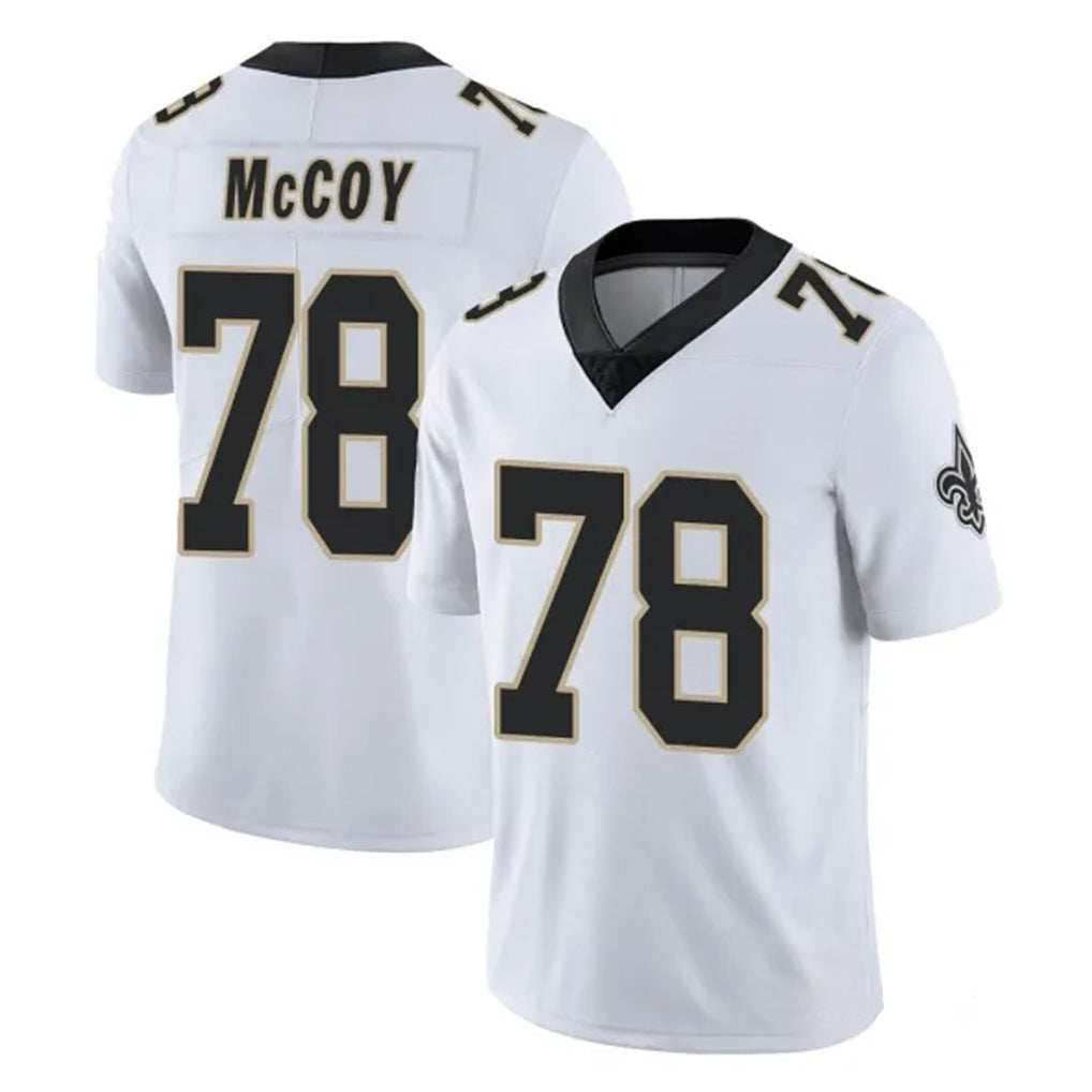 Parkc NO.Saints #78 Erik McCoy Player White Limited Vapor Untouchable Home Game Stitched Jerseys