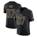 Parkc NO.Saints #87 Noah Fant Player Black Impact Limited Home Game Stitched Jerseys