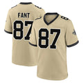 Parkc NO.Saints #87 Noah Fant Player Gold Home Game Stitched Jerseys