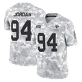 Parkc NO.Saints #94 Cameron Jordan Player Arctic Camo Salute To Service Limited Game Stitched Jerseys