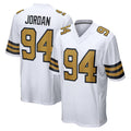 Parkc NO.Saints #94 Cameron Jordan Player White Alternate Home Game Stitched Jerseys