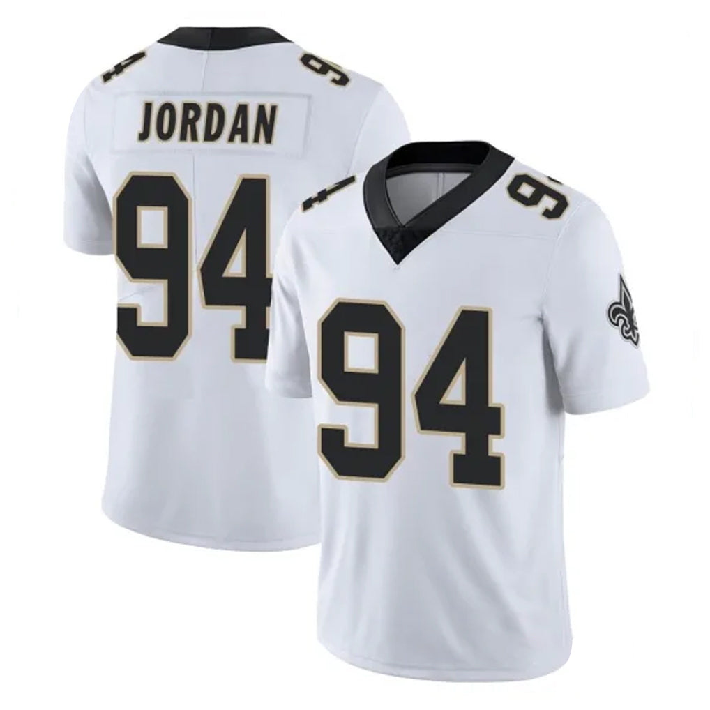 Parkc NO.Saints #94 Cameron Jordan Player White Limited Vapor Untouchable Home Game Stitched Jerseys
