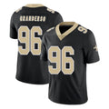 Parkc NO.Saints #96 Carl Granderson Player Black Limited Vapor Untouchable Home Game Stitched Jerseys