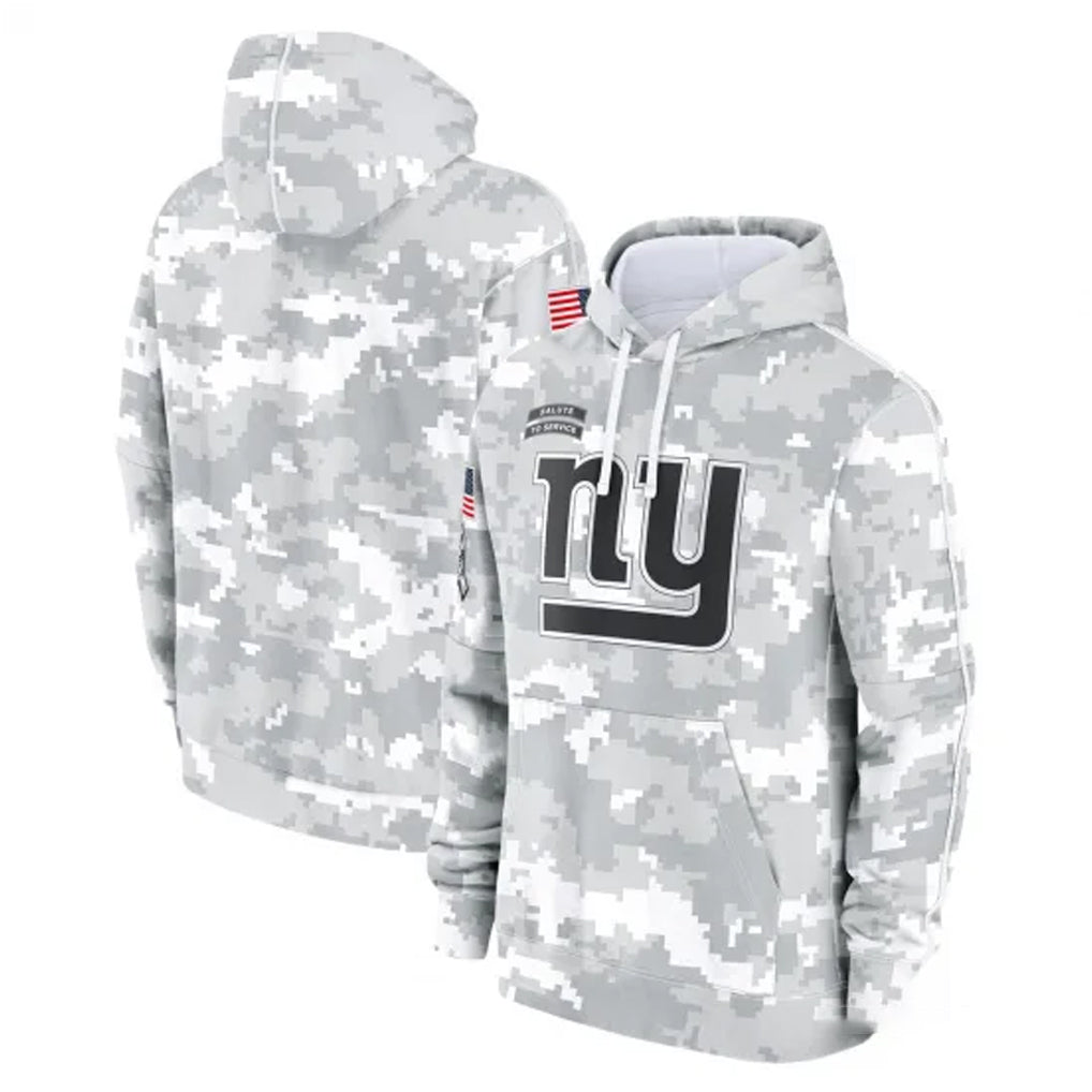 Parkc NY.Giants Arctic Camo Salute to Service Pullover Hoodies Limited Game Blank Player Stitched Jerseys