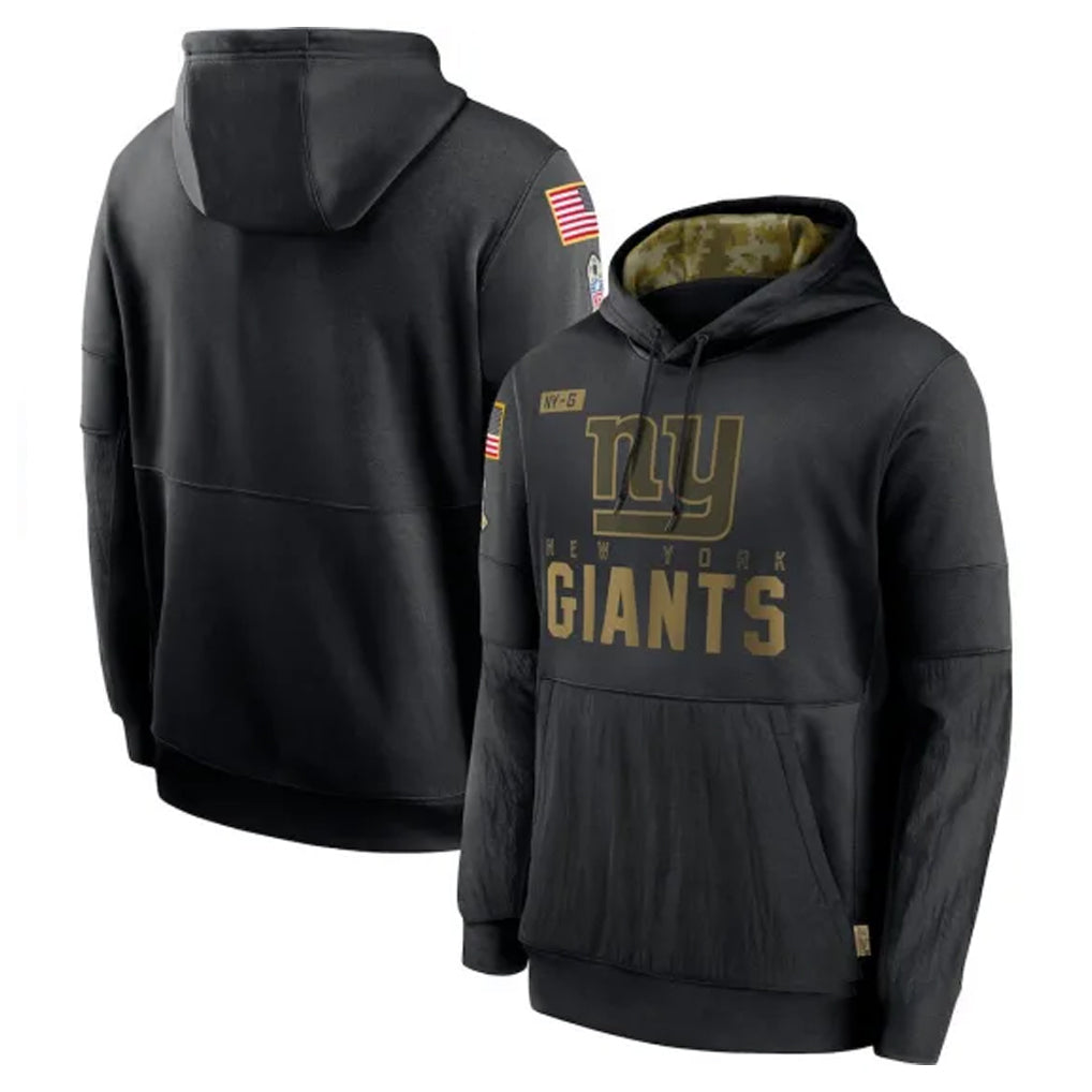Parkc NY.Giants Black Salute to Service Hoodies Limited Game Blank Player Stitched Jerseys