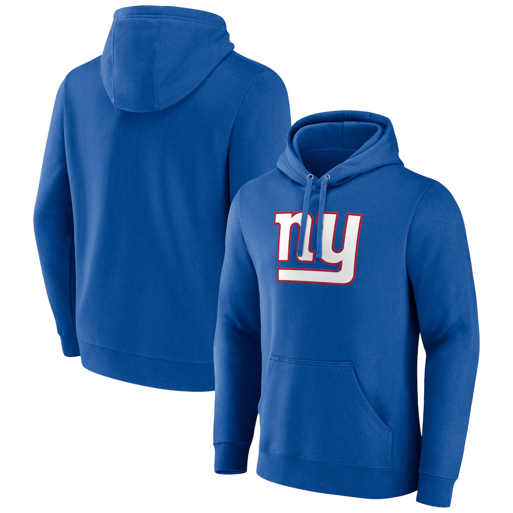 Parkc NY.Giants Royal Pullover Hoodies Home Game Blank Player Stitched Jerseys