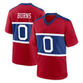 Parkc NY.Giants #0 Brian Burns Player Red Century Home Game Stitched Jerseys