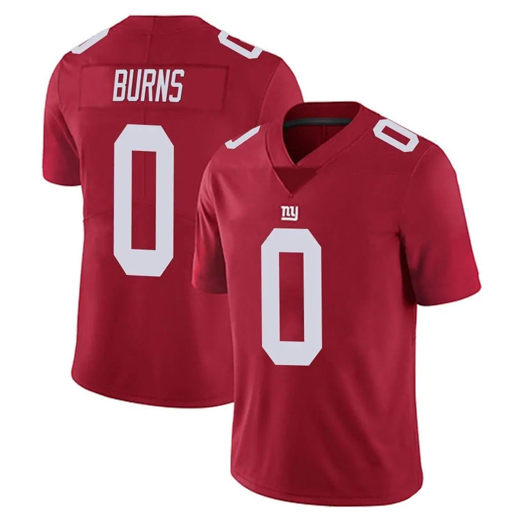 Parkc NY.Giants #0 Brian Burns Player Red Limited Vapor Untouchable Home Game Stitched Jerseys
