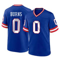 Parkc NY.Giants #0 Brian Burns Player Royal Classic Home Game Stitched Jerseys