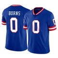 Parkc NY.Giants #0 Brian Burns Player Royal Classic Vapor Home Game Stitched Jerseys