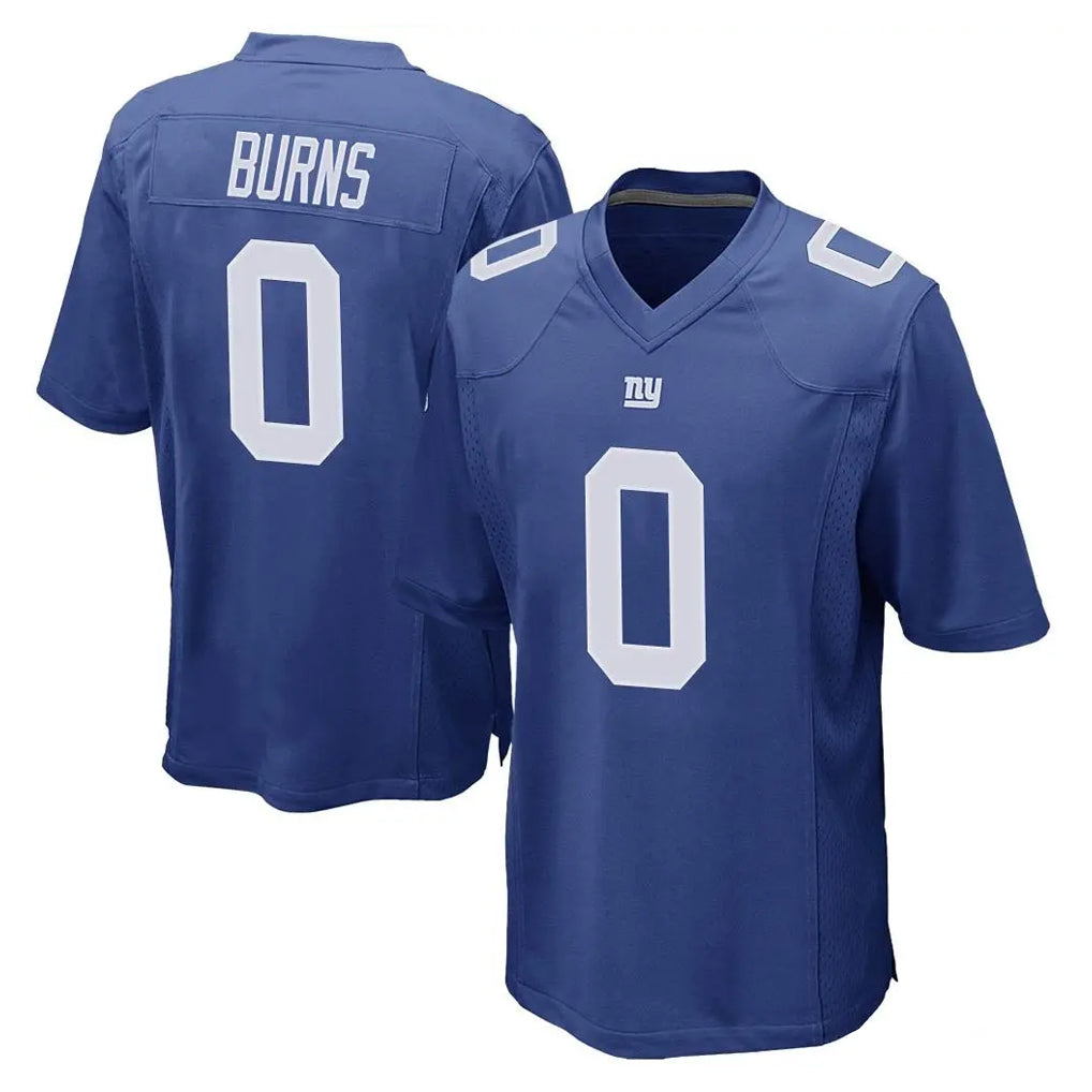 Parkc NY.Giants #0 Brian Burns Player Royal Home Game Stitched Jerseys