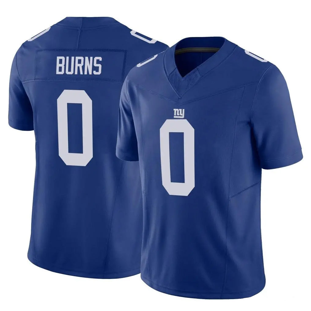 Parkc NY.Giants #0 Brian Burns Player Royal Limited Vapor F.U.S.E. Home Game Stitched Jerseys