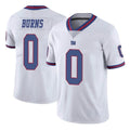 Parkc NY.Giants #0 Brian Burns Player White Color Rush Home Game Stitched Jerseys