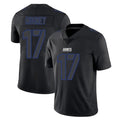 Parkc NY.Giants #17 Darnell Mooney Player Black Impact Limited Home Game Stitched Jerseys