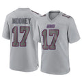Parkc NY.Giants #17 Darnell Mooney Player Gray Atmosphere Fashion Limited Game Stitched Jerseys