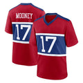 Parkc NY.Giants #17 Darnell Mooney Player Red Century Home Game Stitched Jerseys