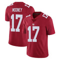 Parkc NY.Giants #17 Darnell Mooney Player Red Limited Vapor Untouchable Home Game Stitched Jerseys