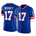 Parkc NY.Giants #17 Darnell Mooney Player Royal Classic Vapor Home Game Stitched Jerseys