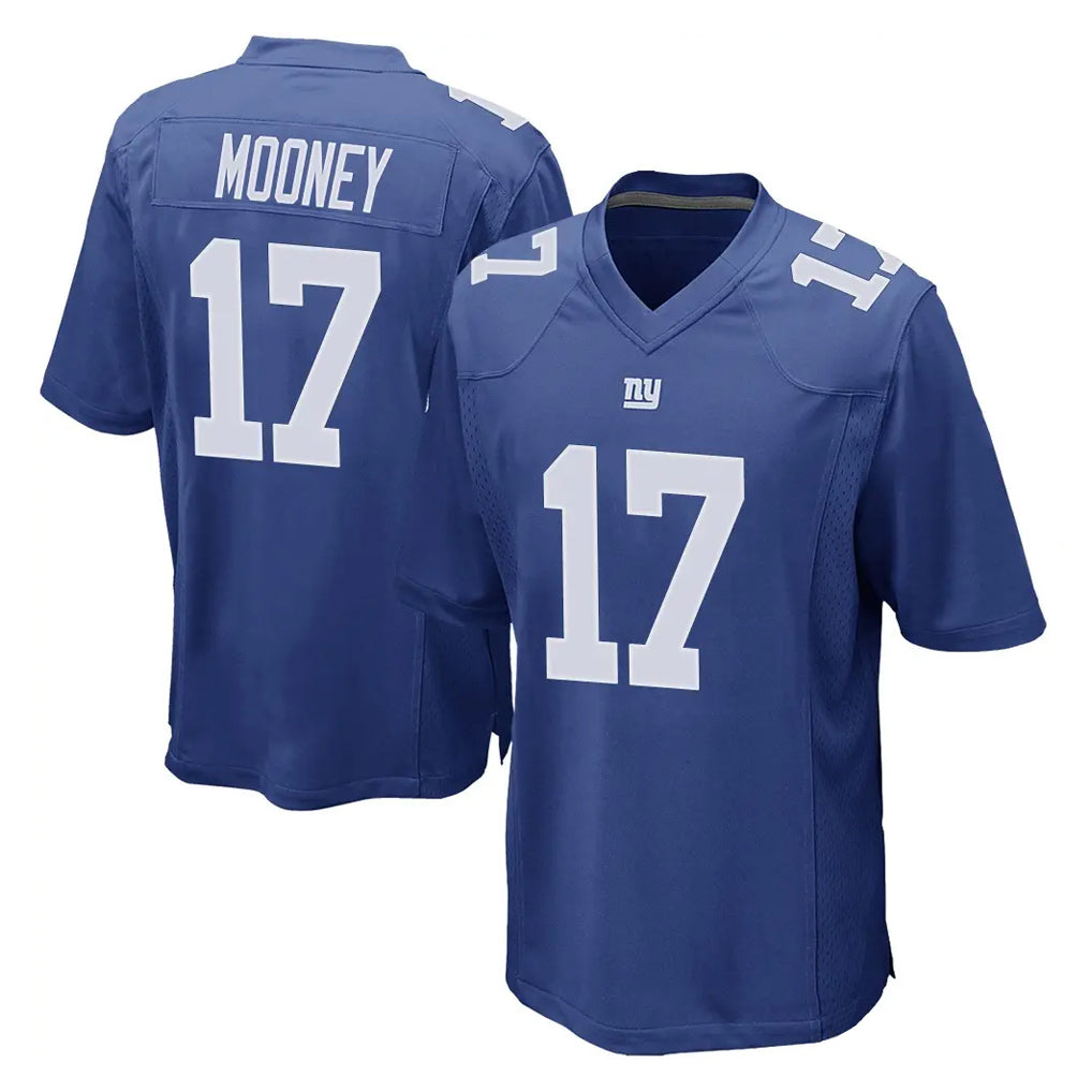 Parkc NY.Giants #17 Darnell Mooney Player Royal Home Game Stitched Jerseys