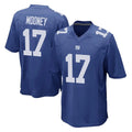 Parkc NY.Giants #17 Darnell Mooney Player Royal Home Game Stitched Jerseys