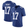 Parkc NY.Giants #17 Darnell Mooney Player Royal Limited Vapor Untouchable Home Game Stitched Jerseys