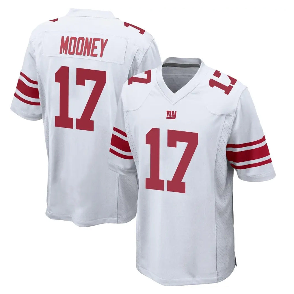 Parkc NY.Giants #17 Darnell Mooney Player White Home Game Stitched Jerseys