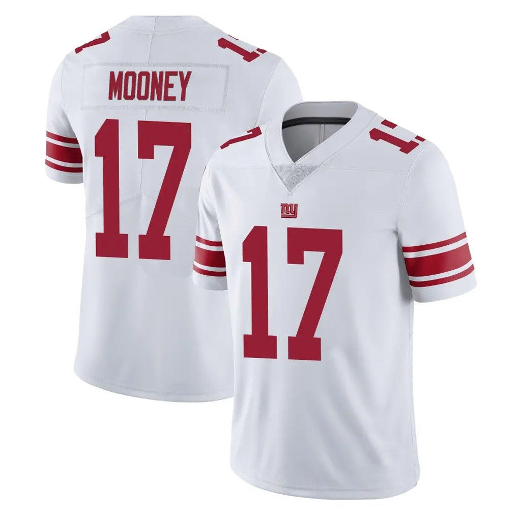Parkc NY.Giants #17 Darnell Mooney Player White Limited Vapor Untouchable Home Game Stitched Jerseys