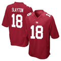 Parkc NY.Giants #18 Darius Slayton Player Red Home Game Stitched Jerseys