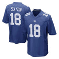 Parkc NY.Giants #18 Darius Slayton Player Royal Home Game Stitched Jerseys