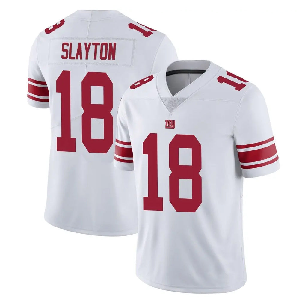 Parkc NY.Giants #18 Darius Slayton Player White Limited Vapor Untouchable Home Game Stitched Jerseys
