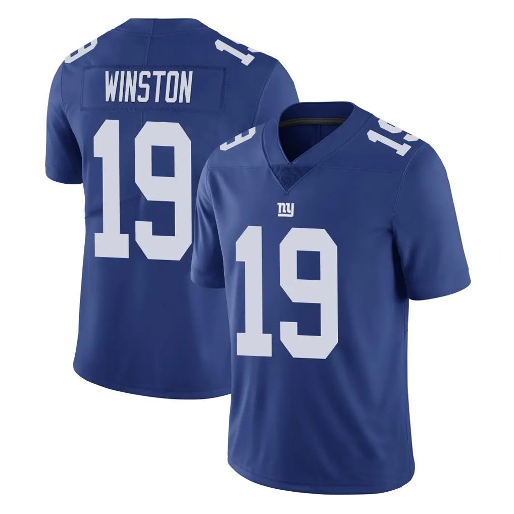 Parkc NY.Giants #19 Jameis Winston Player Royal Limited Vapor Untouchable Home Game Stitched Jerseys
