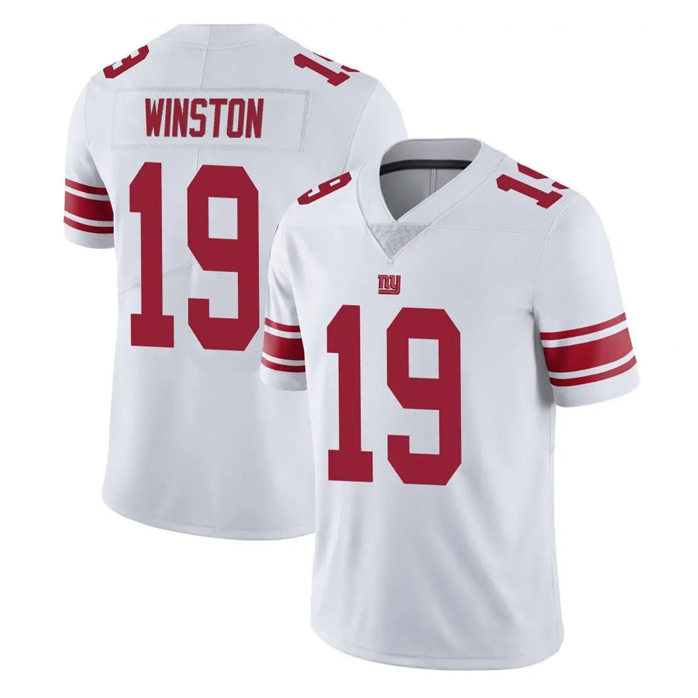 Parkc NY.Giants #19 Jameis Winston Player White Limited Vapor Untouchable Home Game Stitched Jerseys